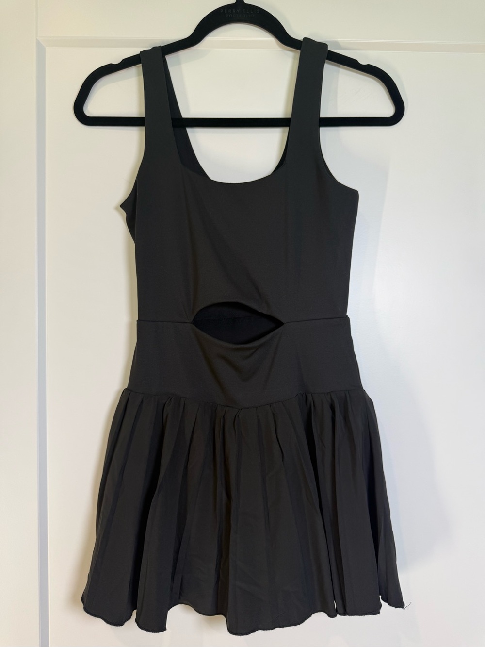 AS Revival Black Cutout Athletic Tennis Dress Built In Shorts small